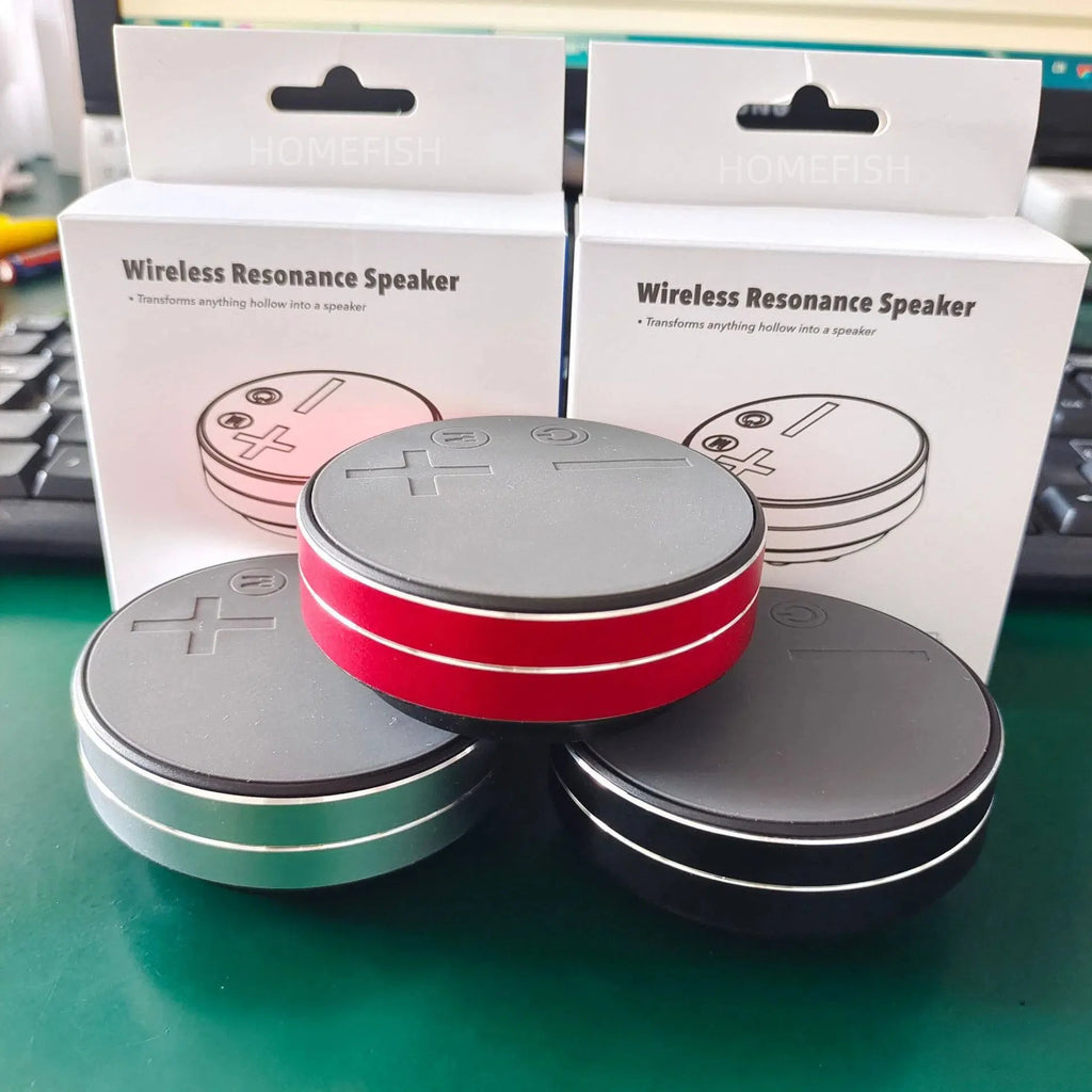 Portable Bone Conduction Bluetooth Speaker Mini Wireless Vibration Speaker HiFi Stereo TWS for Home Outdoor Travel